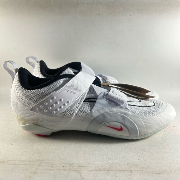 Nike SuperRep Cycle 2 Next Nature Shoes Cleats White Men’s Size 14 DH3396-100 - Picture 1 of 10
